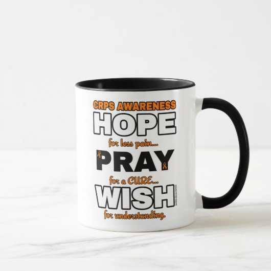 J'espère que je souhaite...CRPS Mug (Droite)