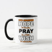 J'espère que je souhaite...CRPS Mug (Gauche)