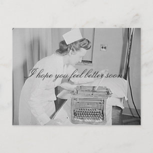 J'Espère Que Tu Te Sens Mieux Bientôt Carte Postal