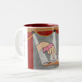 J'espère que vous dansez ASL Mug (Devant gauche)