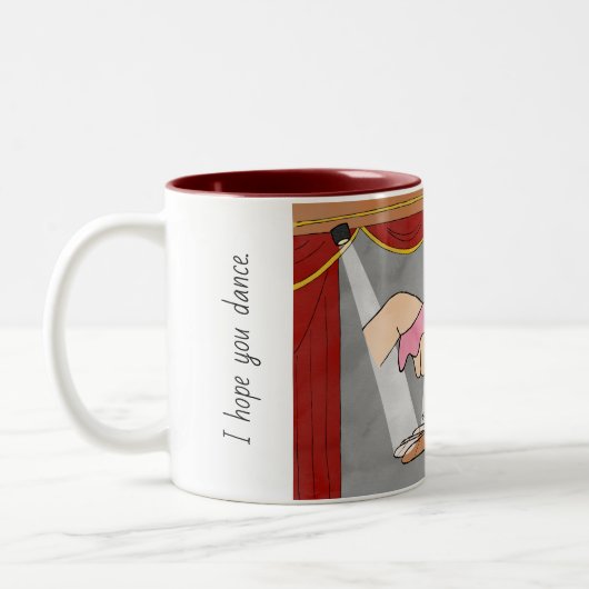 J'espère que vous dansez ASL Mug (Gauche)