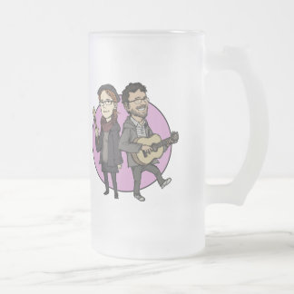 Jess and Brian GP Collectors Cup Matglas Bierpul