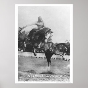 Jess Stahl on Glass Eye. Poster