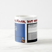 J'essaie Mark Mug par RoseWrites (Centre)