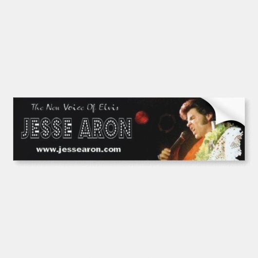 Jesse Aron Bumpersticker (Voorkant)