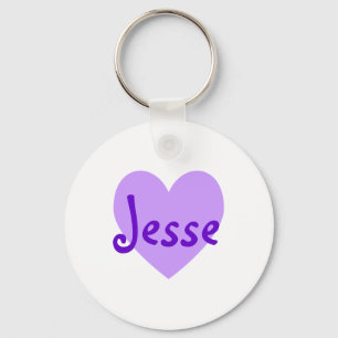 Jesse in Paars Sleutelhanger