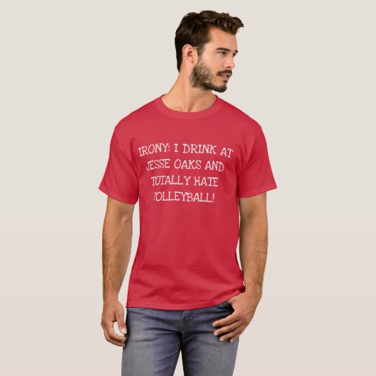 Jesse Oaks Funny T-shirt (Voorkant volledig)