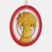 Jesse Sheaf van Tarwe Ornament #2 (Rechts)