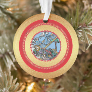 Jesse Tree Jacob's Ladder Day 8 Ornament