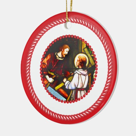 Jesse Tree Joseph Carpenter Ornement #2 (Gauche)