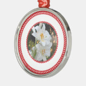 Jesse Tree White Lily Ornament #1 (Links)
