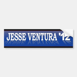 Jesse Ventura '12 Blue Reflection Bumpersticker