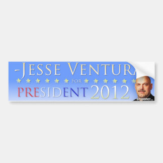 Jesse Ventura 2012 (of eerder) Bumpersticker