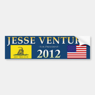 Jesse Ventura voor President - Bumpersticker, mari Bumpersticker