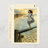 Jesse Willcox Smith's "The Little Em" Briefkaart (Voorkant / Achterkant)