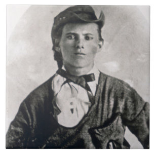 Jesse Woodson James (foto op foto) Tegeltje