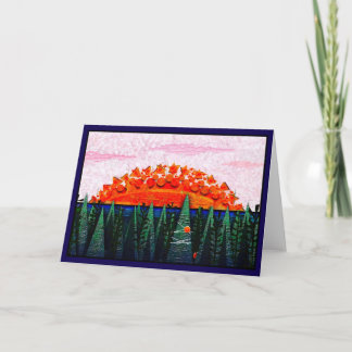 JESSICA ANNE FRANK "HERFST" KERSTKAART FEESTDAGEN KAART