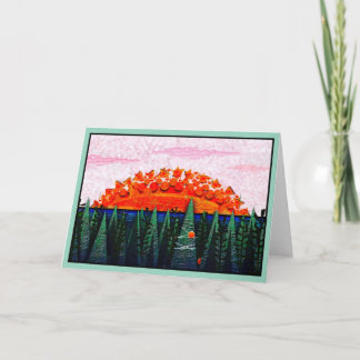 JESSICA ANNE FRANK "HERFST" KERSTKAART FEESTDAGEN KAART