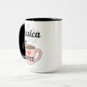 Jessica Loves Coffee Mug (Devant gauche)