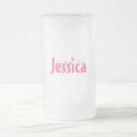 Jessica-Name Style-Frosted Mok