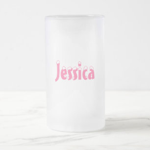 Jessica-Name Style-Frosted Mok