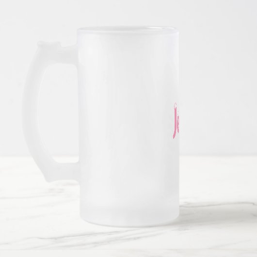 Jessica-Name Style-Frosted Mok (Links)