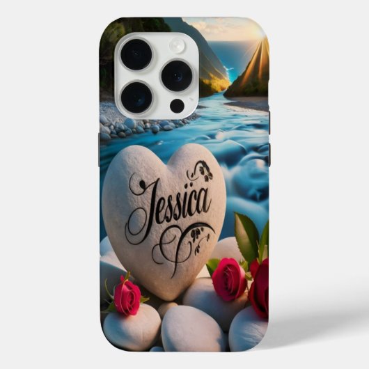 Jessica's Heart stone River Case-Mate iPhone Case (Achterkant)