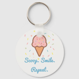 Jessica's Ice Cream Sprinkle Sleutelhanger - Schat