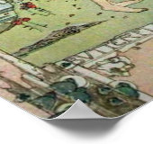 Jessie M. King - Butterflies All Blue Poster (Hoek)