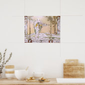 Jessie M. King - Loves Golden Dream Poster (Keuken)