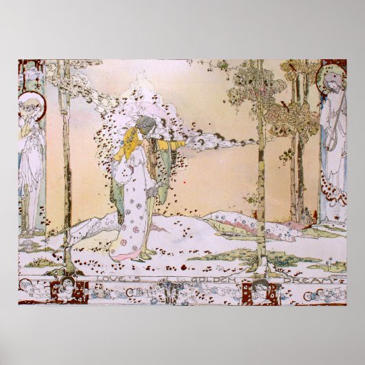 Jessie M. King - Loves Golden Dream Poster (Voorkant)