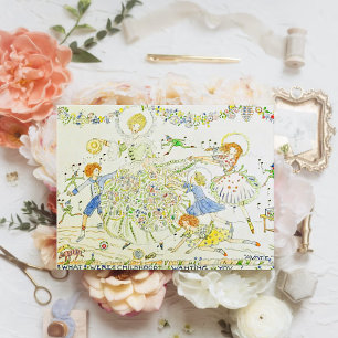 Jessie M. King Opgedragen aan Tante Ansichtkaart Briefkaart