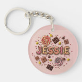 Jessie naam sleutelhanger (Voorkant)