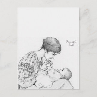 Jessie Wilcox Smith Pasgeborene Kleurplaat Briefkaart