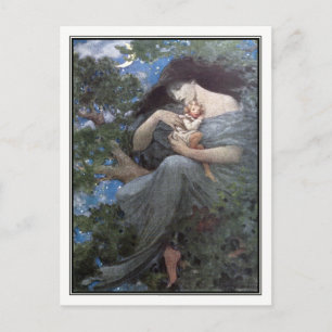 Jessie Willcox Smith - De Grote Beech-boom Briefkaart