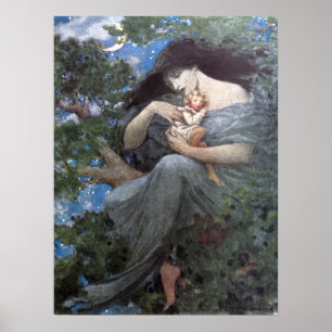 Jessie Willcox Smith - De Grote Beech-boom Poster