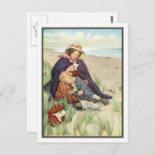 Jessie Willcox Smith - De Seaside Briefkaart (Voorkant / Achterkant)