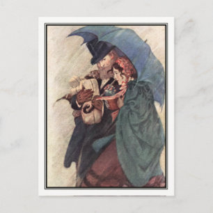 Jessie Willcox Smith - Jo en Professor Bhaer Briefkaart