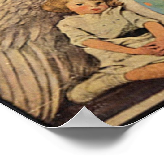 Jessie Willcox Smith's Moeder Goose Print (Hoek)