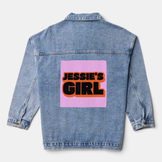 JESSIE'S GIRL DENIM JACKET (Verso)