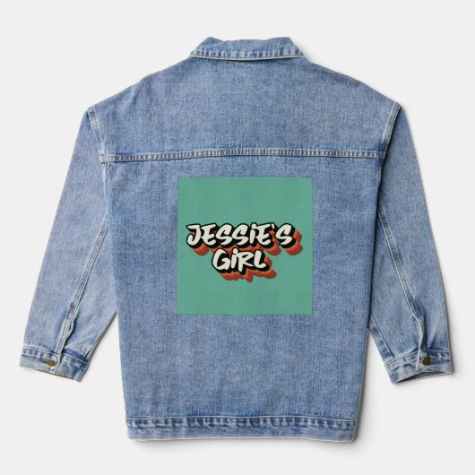 JESSIE'S GIRL DENIM JACKET (Verso)