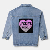 JESSIE'S MEISJE Denim Jas Denim Jacket (Achterkant)