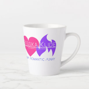 Jessika Klide Romance Author Logo Latte Mok