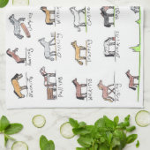 Jess's pony's theedoek (Gevouwen)