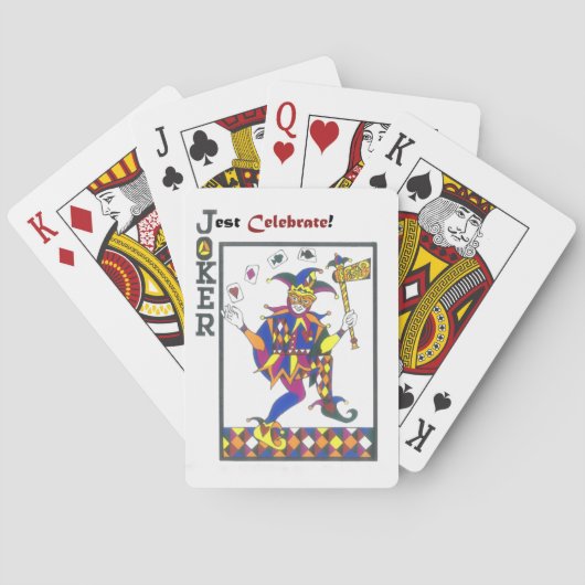 Jest Celebrate Pokerkaarten (Achterkant)