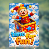 Jester celebration acryl bord (Neutraal)