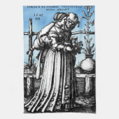 Jester Death en het meisje Theedoek (Verticaal)