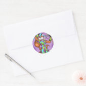 Jester Fox Sticker (Envelop)