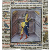 JESTER HOLDING OWL MEDIEVAL MANUSCRIPT DOUCHEGORDIJN (Voorkant)