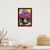 Jester Jazz Cat Poster (Keuken)